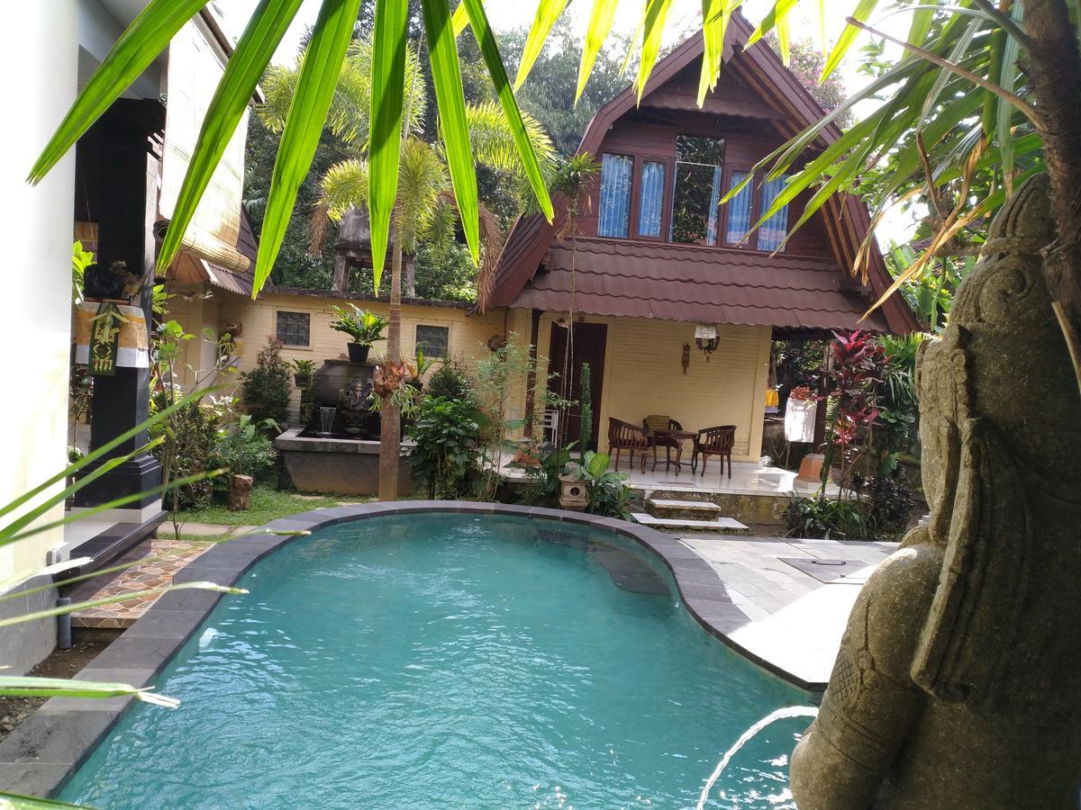 Pondok Bambu Homestay Ubud Esterno foto